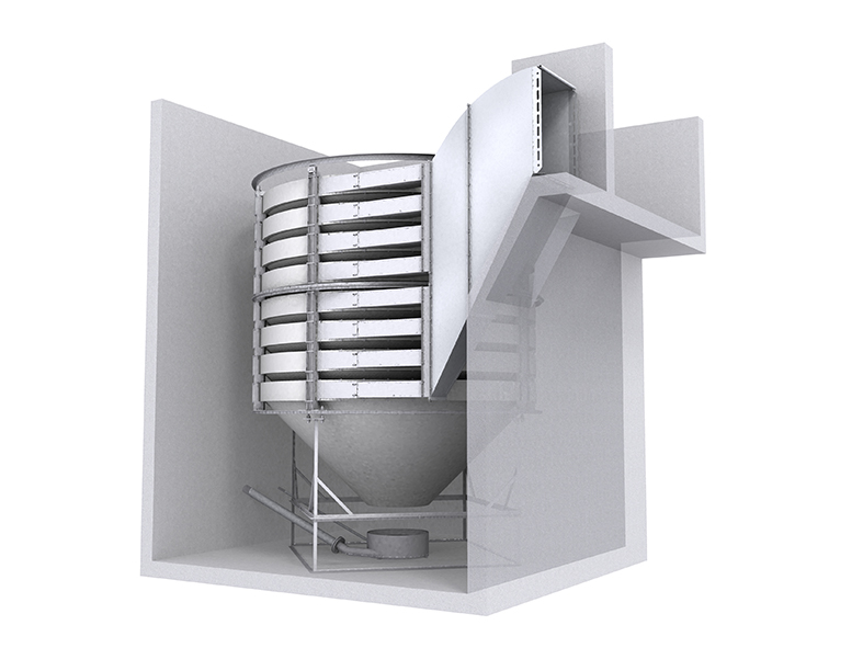 HeadCell grit removal system