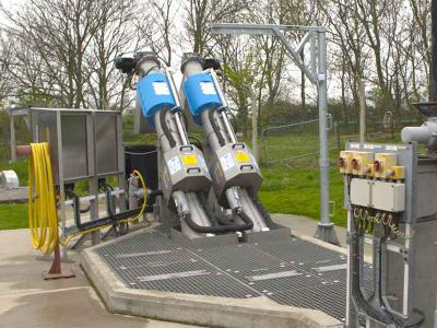 Stand-alone inlet works package