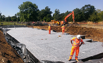 Enhance - retaining green space with underground storage