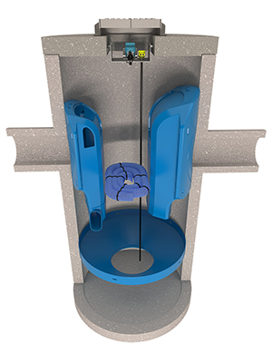 Downstream Defender Select advanced vortex separator