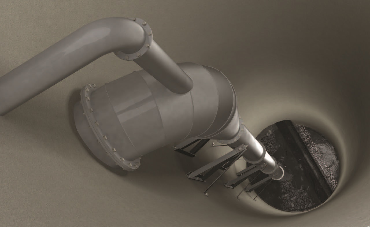 HydroBrake Drop Compact, selfactivating drop shaft system Hydro