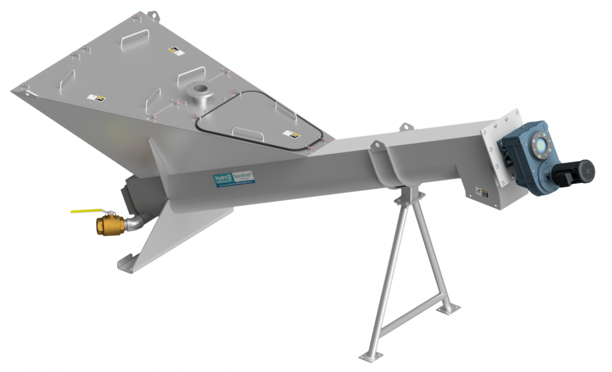 SpiraSnail Compact Dewatering Screw