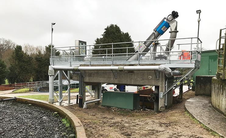 MNSS Combined Screen installation, UK