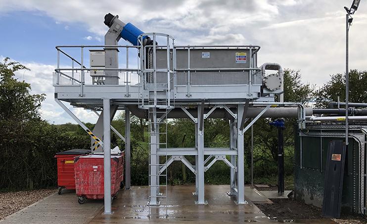 MNSS Combined Screen installation, UK
