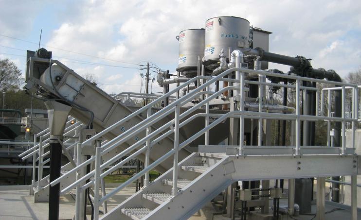 SlurryCup Grit Snail with platform