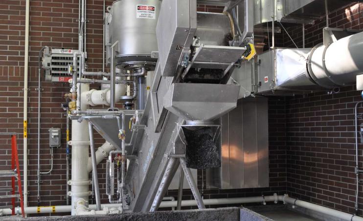 Grit Snail Advanced grit dewatering