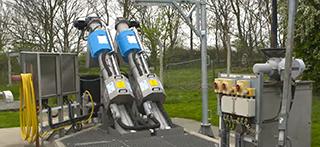 MNSS Combined Screen installation, UK