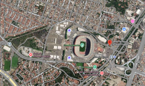Google maps Mexico DF